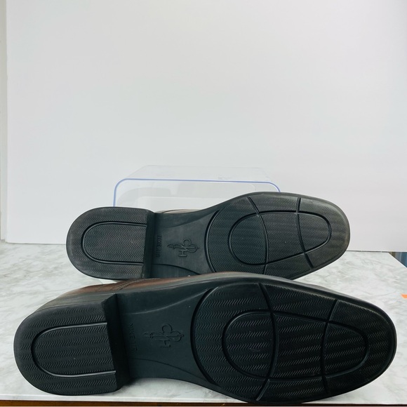 Cole Haan Leather Mens 13 M Dark Brown Square Split Toe Comfort Lace Up C10697 - Picture 6 of 10